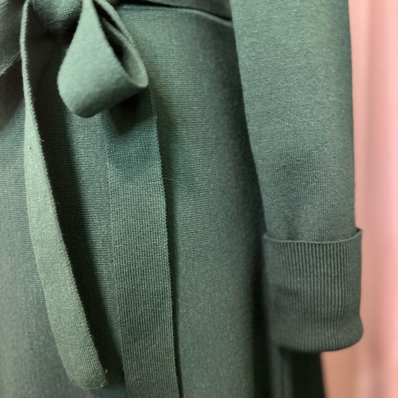 New Emerald Green Vince Camuto Jersey Dress - Picture 8 of 11